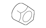 9017818003 - : Lower Control Arm Nut for Lexus: GX550, LX600, LX700h, TX350, TX500h, TX550h+ Image