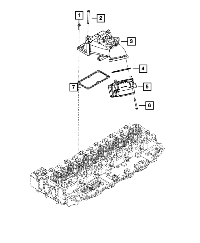 68038158AA - Fuel: Hex Flange Head Bolt, Mounting for Mopar Image image