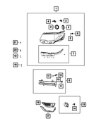 68186726AA - Electrical: Side Marker Socket, Left for Mopar Image