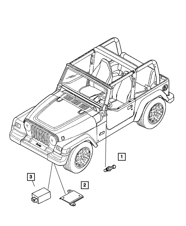 56053026AA - Electrical: Bracket for Mopar Image