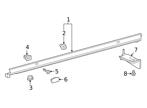 Exterior Trim - Pillars for 2019 Lexus UX200 #0