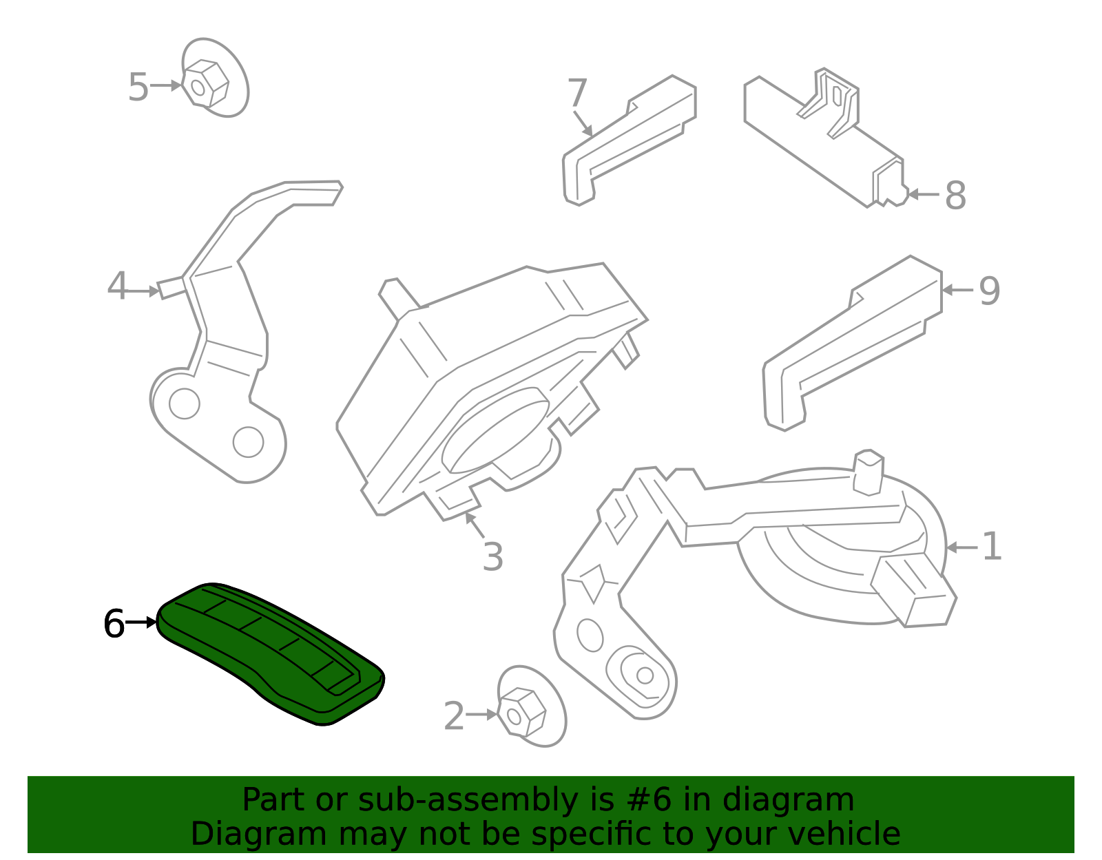 2019-2026 Porsche Cayenne Keyless Entry Transmitter V04-016-001-BJ
