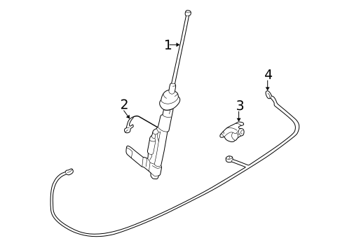Antenna & Radio for 2003 Mitsubishi Galant #0