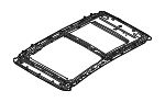 81610N9000 - Body: Sunroof Frame for Hyundai Image