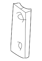 55362047AB - Body: Striker Plate for Chrysler: Cirrus, Sebring | Dodge: Dakota, Durango, Neon, Ram 1500, Ram 2500, Ram 3500, Stratus Image