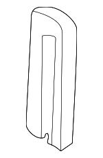 55075483 - Body: Spacer for Chrysler: 300M, Concorde, LHS, New Yorker, PT Cruiser, Sebring | Dodge: Dakota, Durango, Intrepid, Stratus | Jeep: Commander, Compass, Grand Cherokee, Liberty, Patriot Image