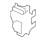 31349890 - Body: Lock for Volvo: S60, S90, V60, V60 Cross Country, V90, V90 Cross Country, XC40, XC90 Image