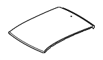 67111J3000 - Body: Roof Panel for Hyundai: Veloster, Veloster N Image