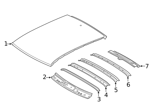 Roof & Components for 2019 Hyundai Veloster #0