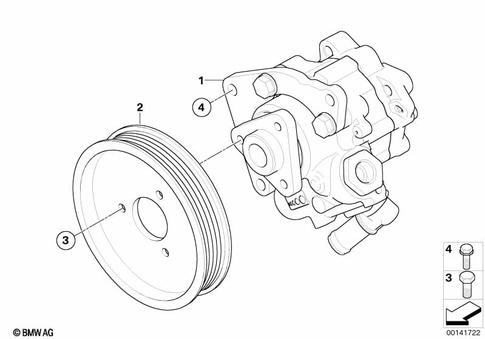 Power Steering Pump for 2009 BMW M5 #0