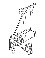 31253720 - : 1999-2009 Volvo Window Regulator for Volvo: S60, S80, V70, XC70 Image