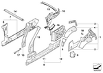 41217194761 - Bodywork: Lateral Trim Panel Left for BMW Image