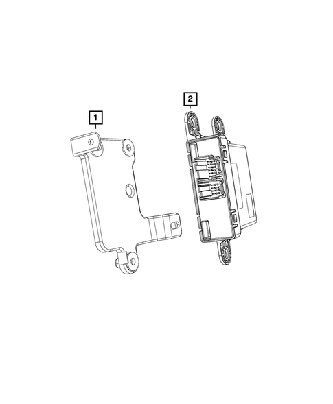 Keys, Modules and Engine Controllers for 2018 Dodge Durango #4