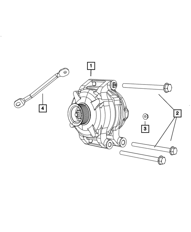 R4801866AC - Electrical: Engine Generator, Remanufactured for Mopar Image image