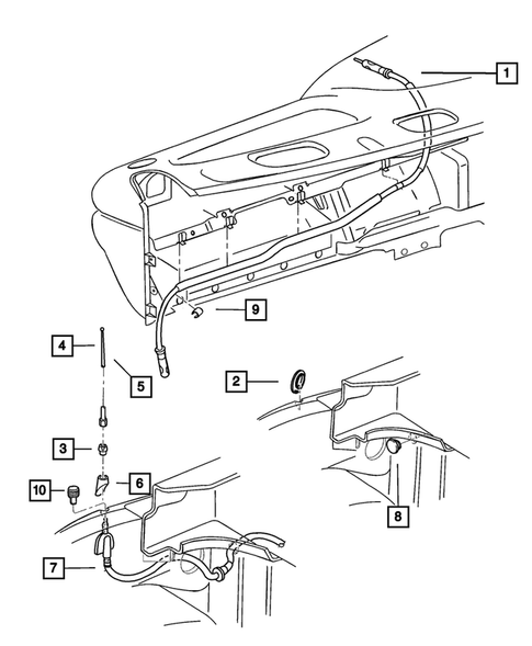 Radio, Antenna, and Speakers for 2001 Dodge Ram 2500 #2