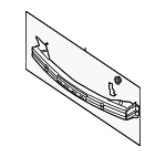 866304D002 - Body: Impact Bar for Kia: Sedona Image