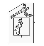 5G1Z5410008AA - Body: Inner Rail for Ford: Five Hundred | Mercury: Montego Image