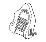 81127S6MA01 - Body: Seat Back Pad for Acura Image