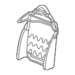 81126S6MA01 - Body: Seat Back Frame for Acura Image