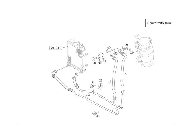 1131800382 - : Hose for Mercedes-Benz Image