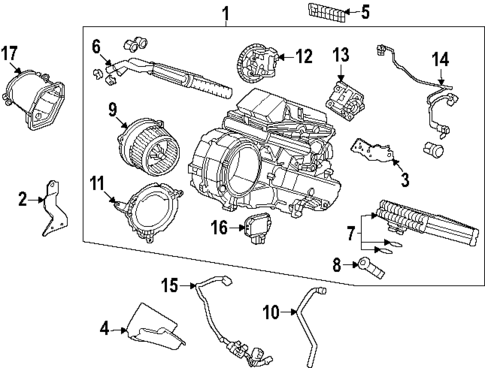 Heater Components for 2024 Lexus GX550 #0