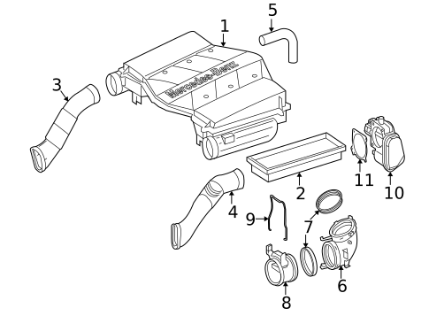Powertrain Control for 2009 Mercedes-Benz GL550 #2