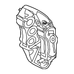 C2P16232 - : Caliper for Jaguar: XK, XKR, XKR-S Image