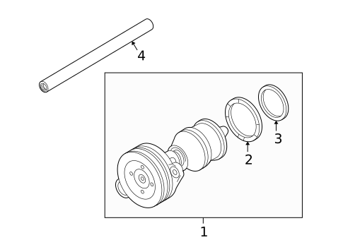 Water Pump for 2007 Volkswagen Touareg #1