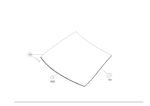 Windshield for 2016 Mercedes-Benz GLE550e #0