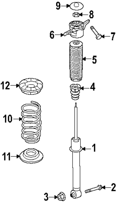 Shocks & Components for 2024 Hyundai Santa Fe #1