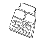 8T0881969E8X1 - Body: Seat Back Panel for Audi: A5 Quattro, RS5, S5 Image