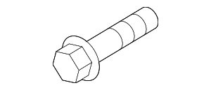 90038504201 - Steering: Power Steering Pump Mount Bolt for Porsche Image