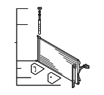 4L0260401A - HVAC: Condenser for Audi Image