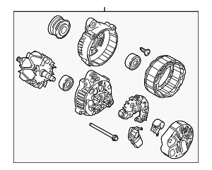 373002B600RU - : Alternator for Kia: Rio Image