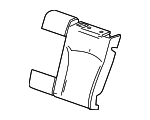 22899716 - : Jet Black Rear Driver Side Seat Back Cover for GM Image