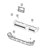 6510462AA - Interior Trim: Nut And Washer for Mopar Image