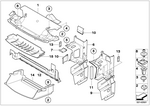 51711977986 - Vehicle Trim: Covering Upper for BMW Image