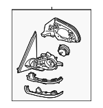 51167479046 - : Mirror Assembly for BMW: X6 Image