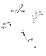 4779743AA - Electrical: Brake Sensor Bracket, Left for Mopar Image