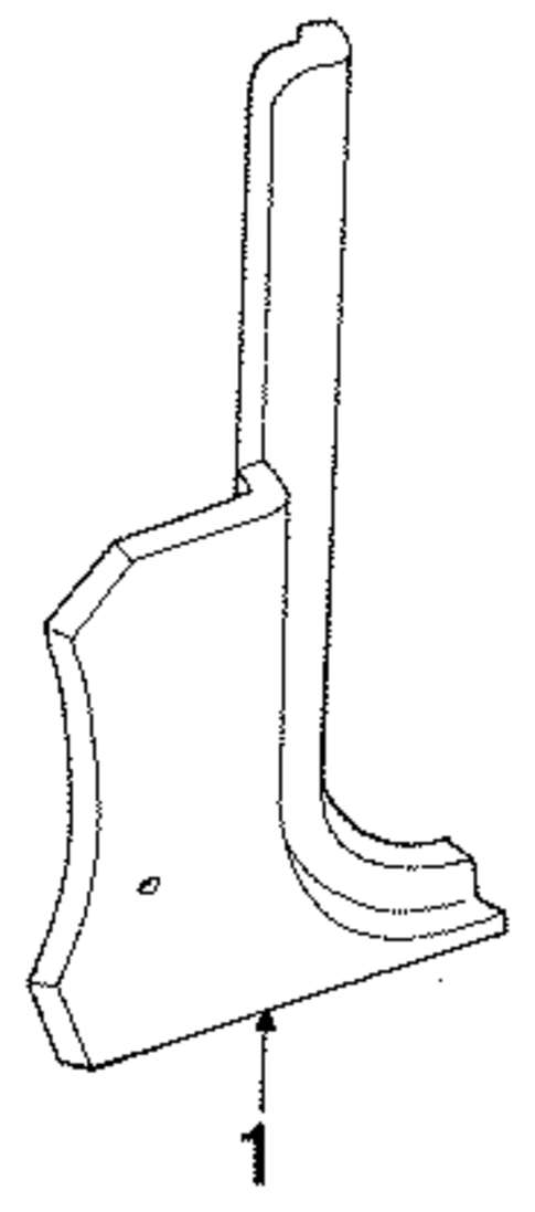 Interior Trim - Pillars for 1987 Ford Thunderbird #0