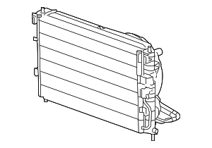 19130404 - : Part# 19130404 B (S)Radiator for Chevrolet: Equinox | Pontiac: Torrent Image