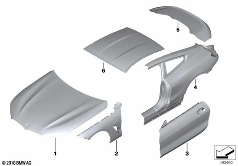 Outer Panels for 2025 BMW M8 #0