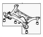 32246360 - Suspension: Cross-member for Volvo Image