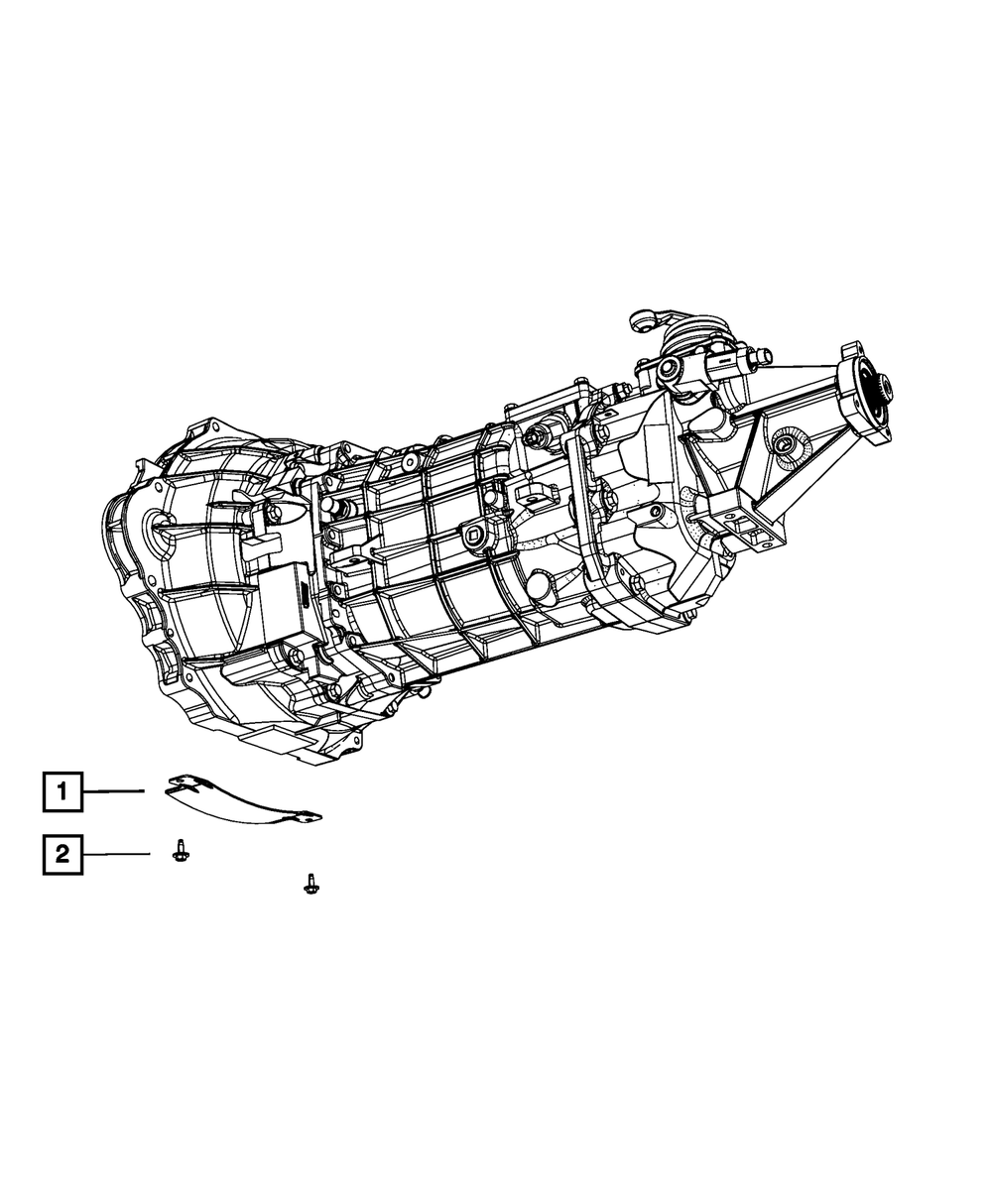 Clutch Housing Dust Shield - Mopar (5037330AD)