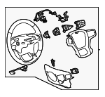 85594346 - : 2023-2024 GMC Yukon - Steering Wheel for GM Image