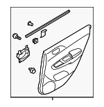 94221FG081WJ - : Door Trim Panel for Subaru: Impreza Image