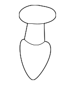 Bumper Cover Lower Retainer