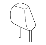 81140T5RA61ZA - : Headrest for Honda Image