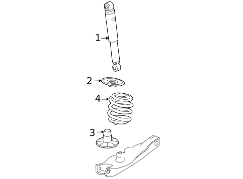 Shocks & Components for 2009 Pontiac G6 #0