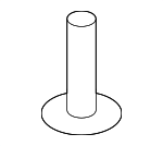 848393W000 - Body: Instrument Panel Screw for Genesis: G70, G90, GV60, GV70 | Hyundai: Genesis, Genesis Coupe, Santa Cruz, Santa Fe, Sonata, Tucson Image